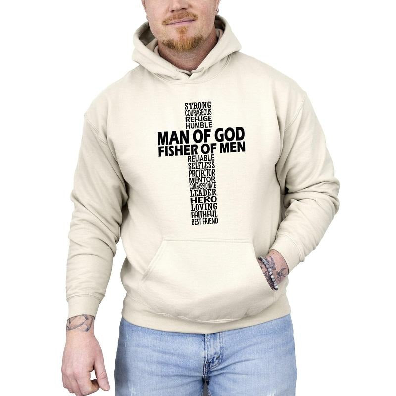 Man God Fisher Gospel Jesus Christian Faith Hooded T-Shirts, Hoodie, Sweatshirt