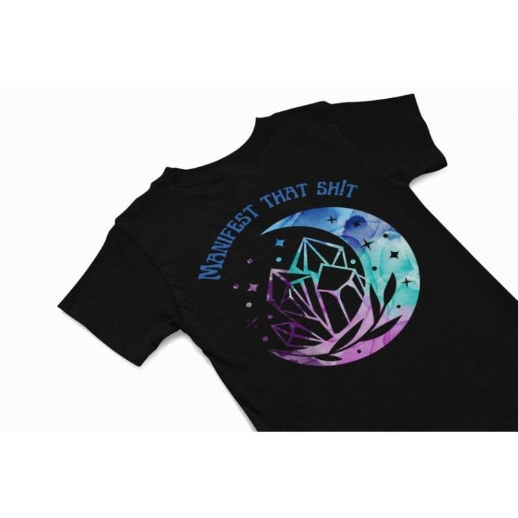 Manifest that shit t shirt, Meditation T shirt, Spiritual tee's, wiccan Apparel, Zen lover gift, Traveller tee, hippie t...