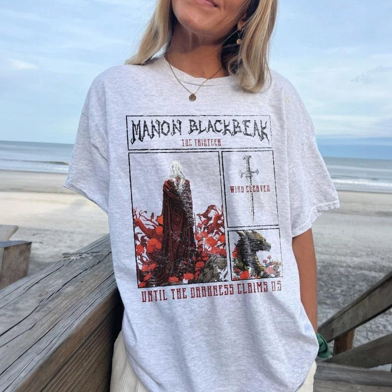Manon Blackbeak Shirt  The Thirteen Shirt Abraxos Throne Of Glass Hoodie, Sweatshirt | HypeCrazeTee.com