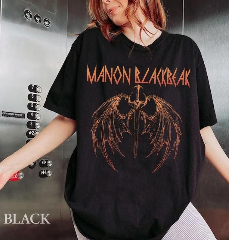 Manon Blackbeak Throne of Glass T-Shirt, The Thirteen Shirt, Rowan Whitethorn, Crescent City Shirt, Throne of Glass...
