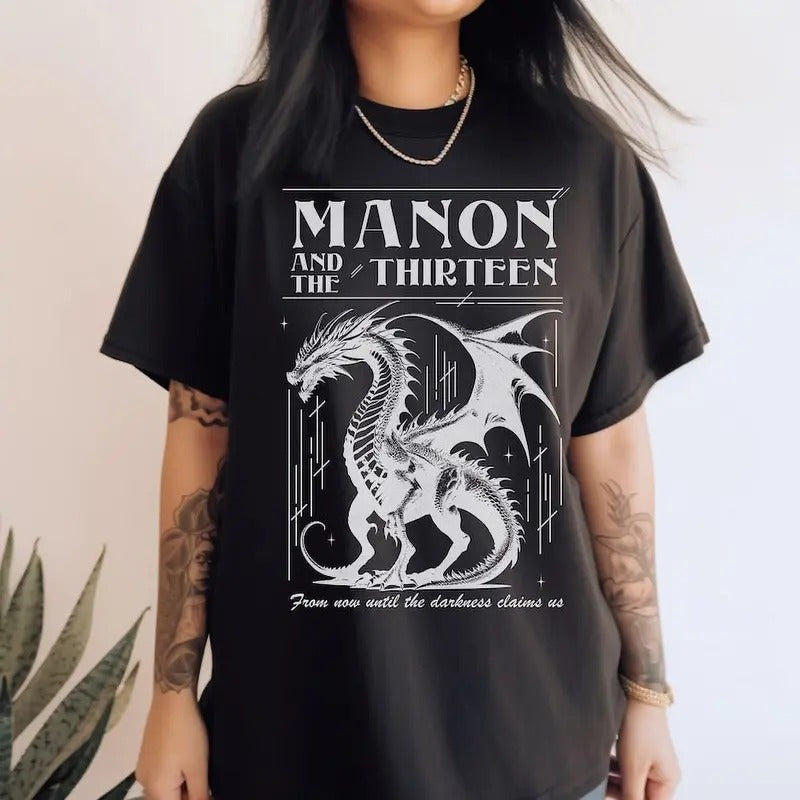 Manon Blackbeak shirt The Thirteen Throne Of Glass Shirt Sarah J Maas Bookish Merch SJM Merch Aelin Galathynius Kingdom...