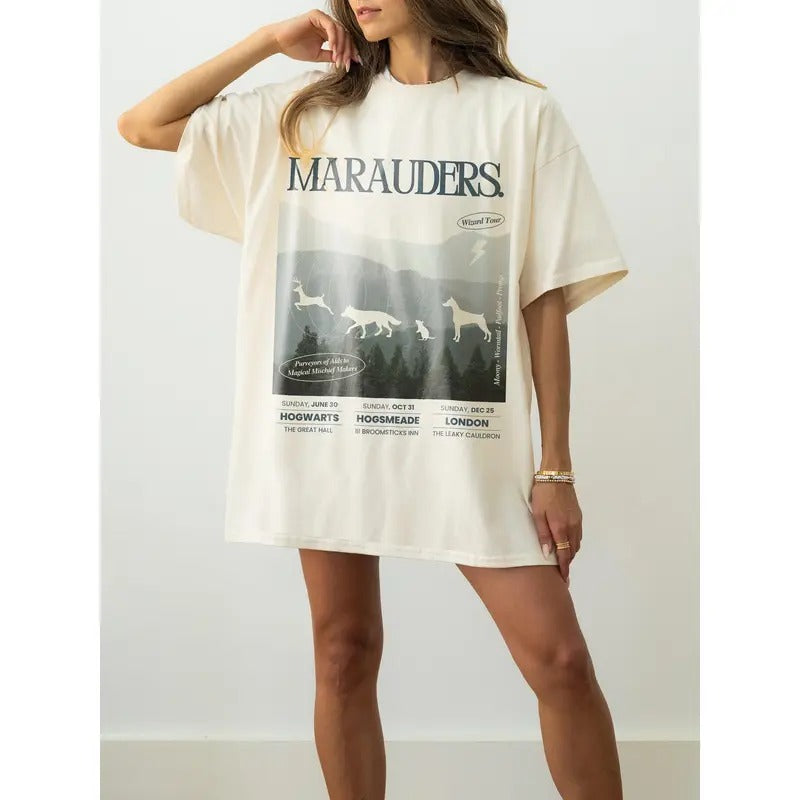 Marauders Shirt Wizard Tour Shirt All the Young Dudes Wolfstar Sirius Black Marauders Merch Remus Lupin Fanfiction Moony...