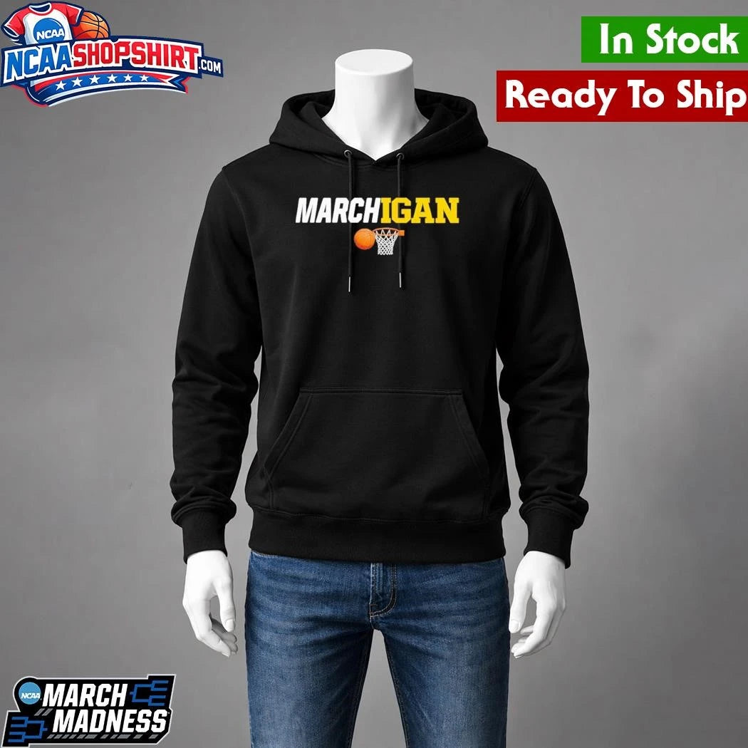 Marchigan Michigan Wolverines Basketball March Madness Shirt