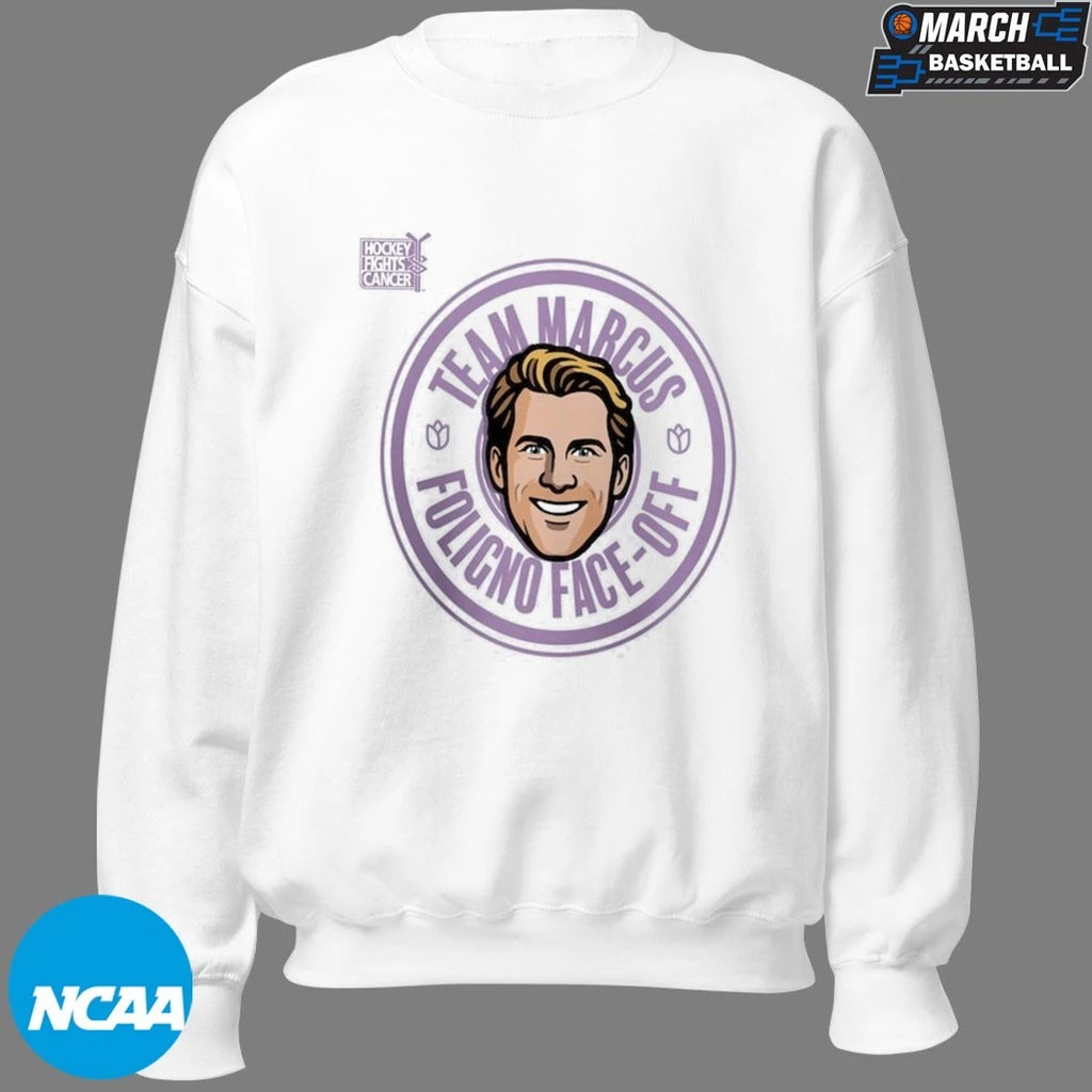 Marcus Foligno Foligno Face-Off Hockey Fights Cancer T-Shirts