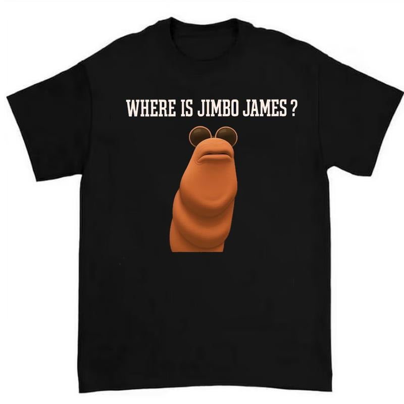 Marcus The Worm Where Is Jimbo James Shirt Funny Meme Design for Casual Wear Hoodie, Sweatshirt | HypeCrazeTee.com