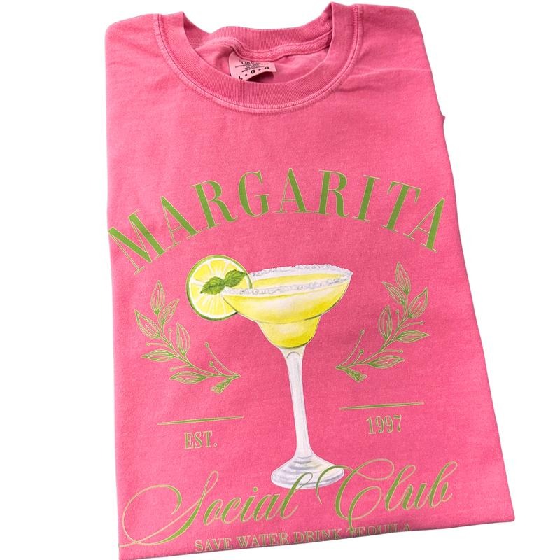 Margarita Social Club Comfort Colors T-Shirt Hoodie, Sweatshirt | HypeCrazeTee.com