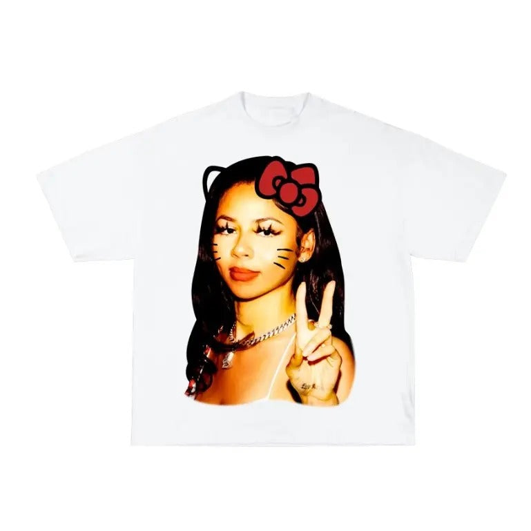 Mariah Kitty Cute Vibrant Graphic T-Shirt Hoodie, Sweatshirt | HypeCrazeTee.com