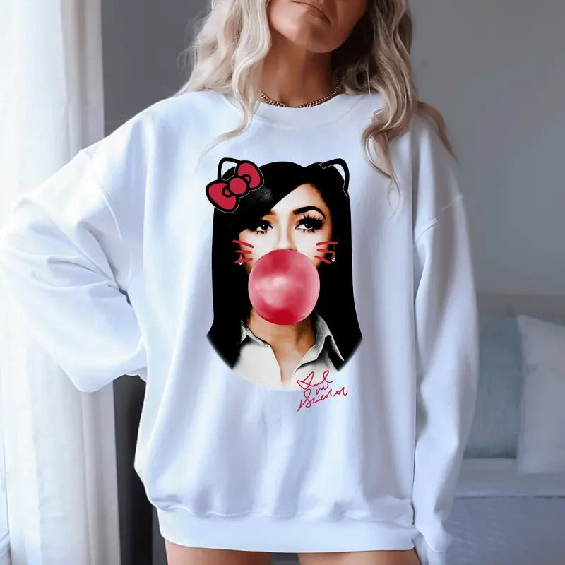 Mariah Red Kitty Bubblegum Big Face Rap Sweatshirt T-Shirts, Hoodie | HypeCrazeTee.com