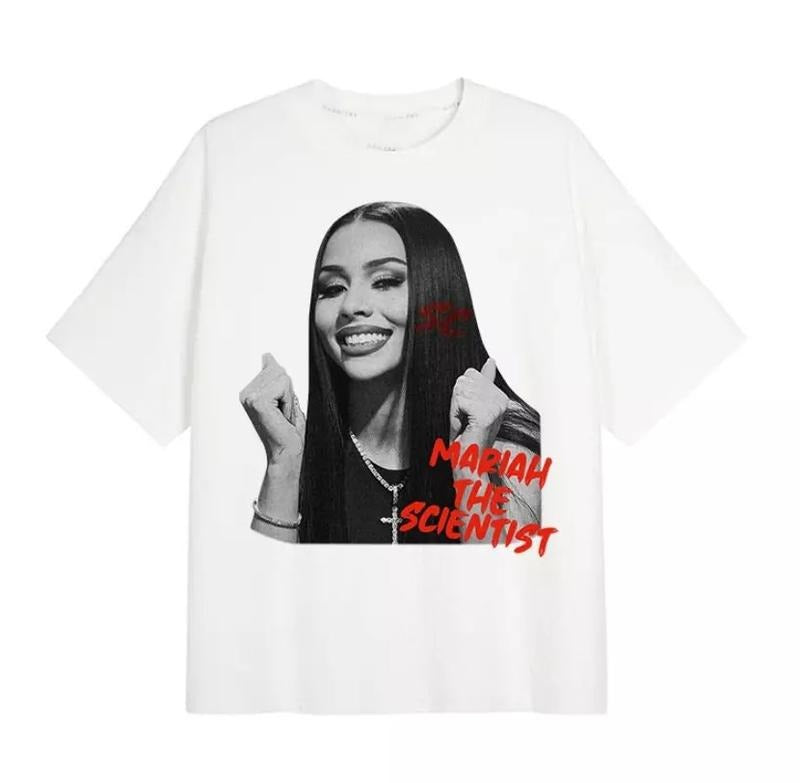 Mariah The Scientist Big Face Graphic Rap T-Shirt Hoodie, Sweatshirt | HypeCrazeTee.com