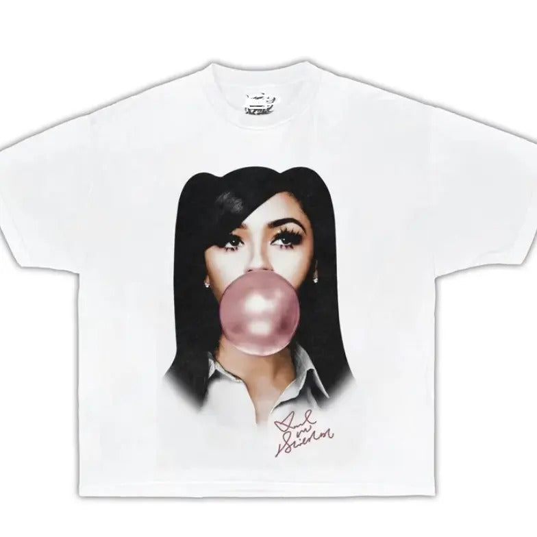 Mariah The Scientist Bubble Pop Boxy Cotton Tee Shirt Hoodie, Sweatshirt | HypeCrazeTee.com