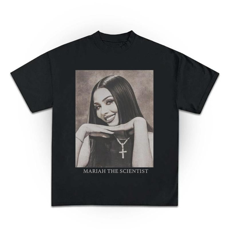 Mariah The Scientist Face Card Shirt Mariah Graphic shirt Rap Hip Hop Tee Gift for Fans Men Women Hoodie, Sweatshirt