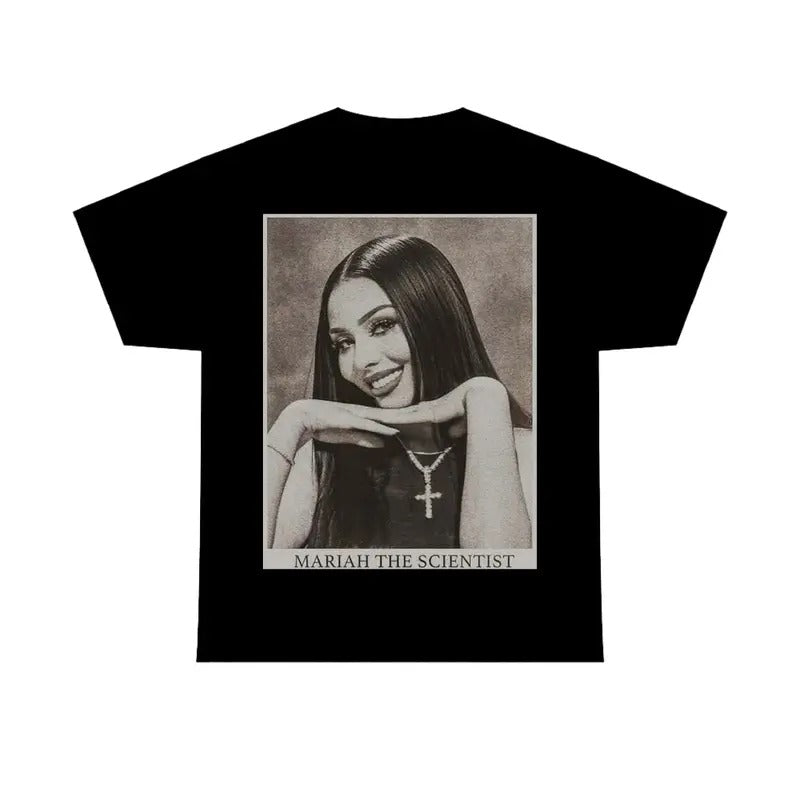 Mariahh Tee The Scientist Graphic T-Shirt, Fans Gift Hoodie, Sweatshirt | HypeCrazeTee.com