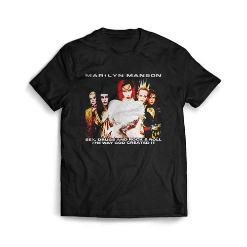 Marilyn Manson Rock Is Dead Tour 1999 Men's T-Shirt Tee