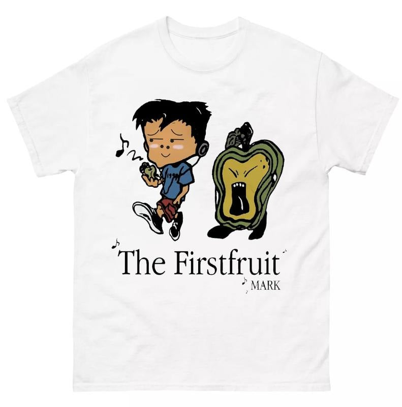 Mark The First Fruit Shirt Featuring and Bold Neo City Design Hoodie, Sweatshirt | HypeCrazeTee.com