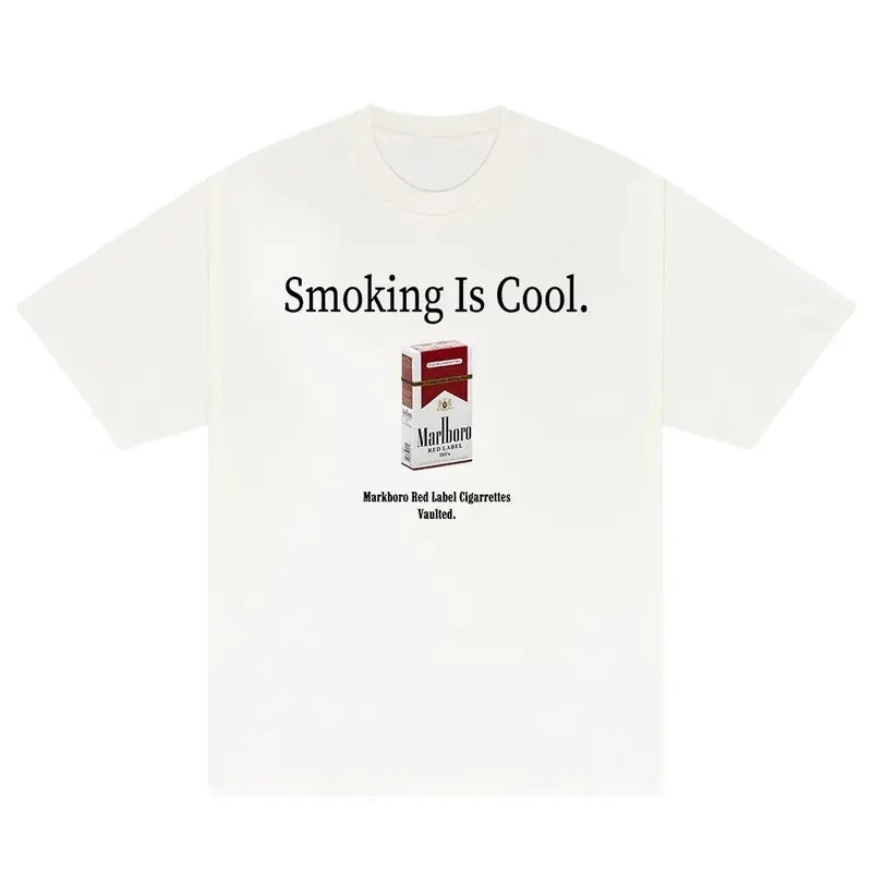 Marlboro Smoking Is Cool T-Shirt, Graphic Tee Unisex Fashion Clothing Streetwear Hoodie, Sweatshirt | HypeCrazeTee.com
