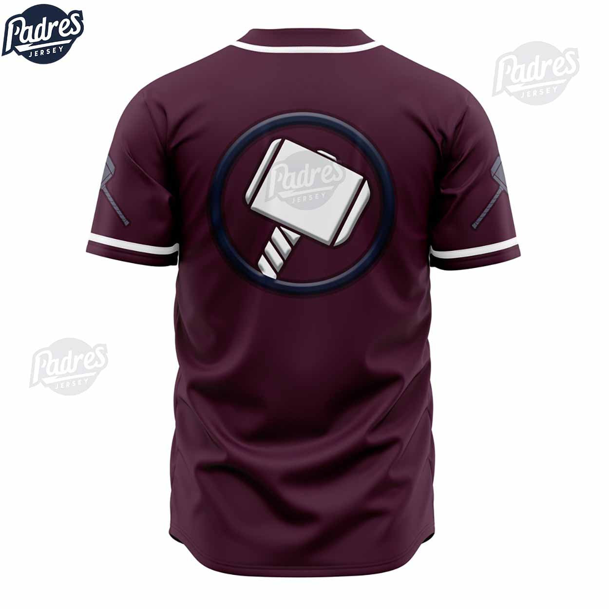 Marvel Thor Baseball Jersey - Padres Jersey Oasis: Elevate Your Baseball Style Game
