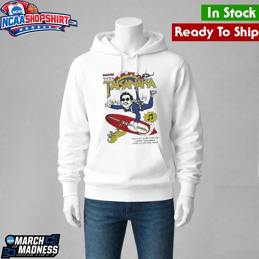 Masayoshi Tanaka Super Takanaka World Tour 2026 Sky High Strumbird Shirt
