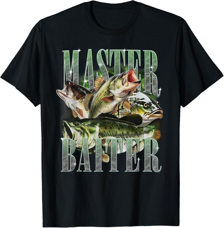 Master Baiter Bass Fishing Fisher Papa Dad Happy Fathers Day T-Shirt Hoodie, Sweatshirt | HypeCrazeTee.com