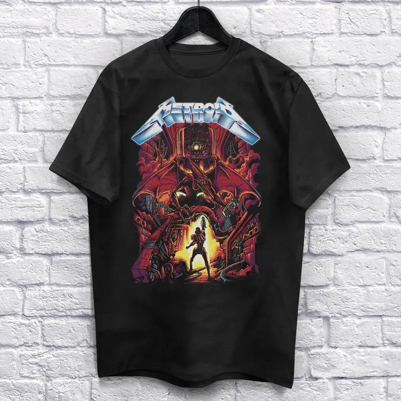 Master of Space T-Shirt Unisex (For Men and Women) Gamer Shirt Heavy Metal Shirts Video game Shirt Music Retro Hoodie,...