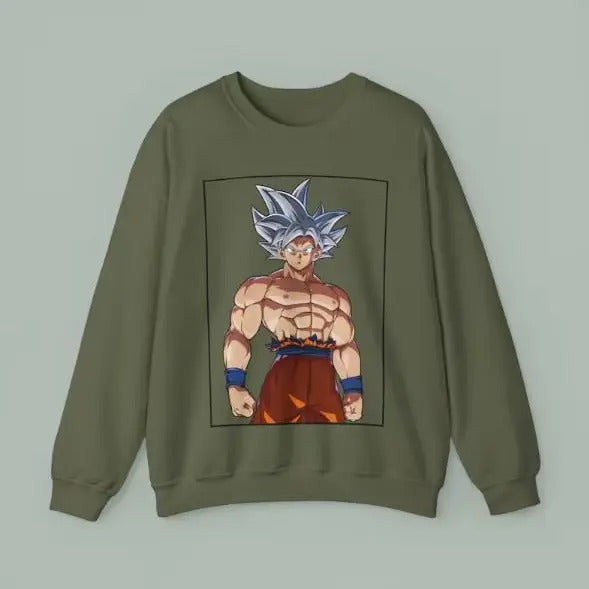 #Mastered Ultra Instinct Goku #Divine Warrior # Fleece Anime T-Shirts, Hoodie, Sweatshirt
