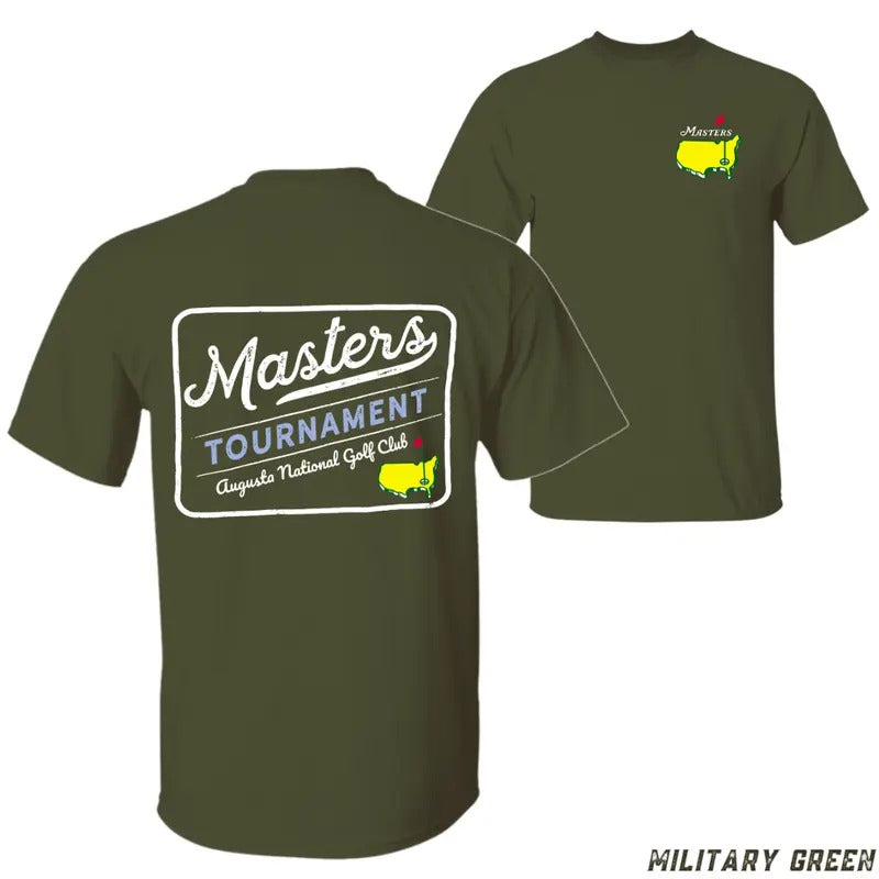 Masters Tournament Vintage Augusta National Golf Club Casual Golf Fans Tournament Enthusiasts Classic Cotton T-Shirts, Hoodie, Sweatshirt