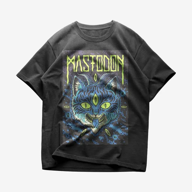 Mastodon T-shirt - Rock Music Shirt - Mastodon Merch - Unisex Cotton Tee Hoodie, Sweatshirt | HypeCrazeTee.com