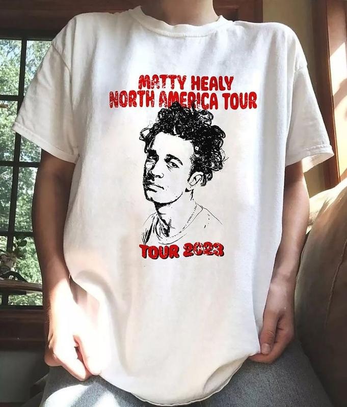 Matty Healy tour 2023 shirt, Matty Healy tour tshirt Hoodie, Sweatshirt | HypeCrazeTee.com