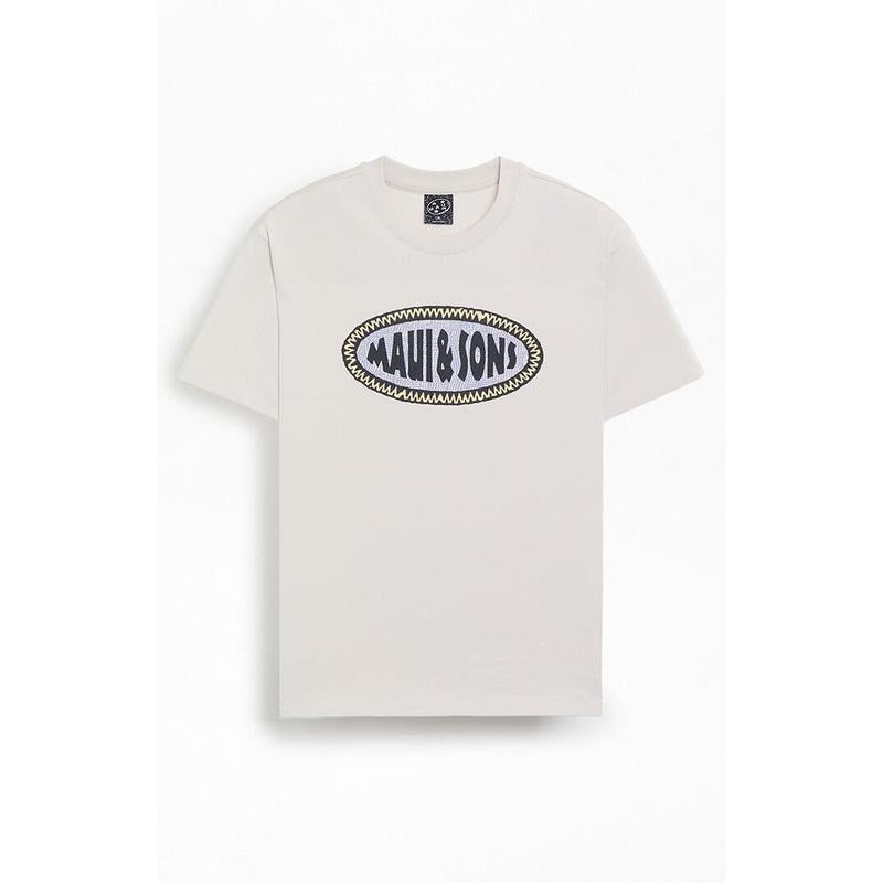 Maui & Sons Men's Madras Patch T-Shirt - Multicolor Hoodie, Sweatshirt | HypeCrazeTee.com
