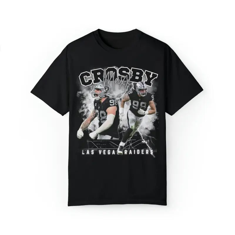 Maxx Crosby - Radiers Shirt, Gift For Fans Unisex T-shirt Hoodie, Sweatshirt | HypeCrazeTee.com