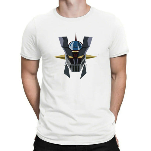 Mazinger Z Head Anime Sentai Robot Man's T-Shirt Tee