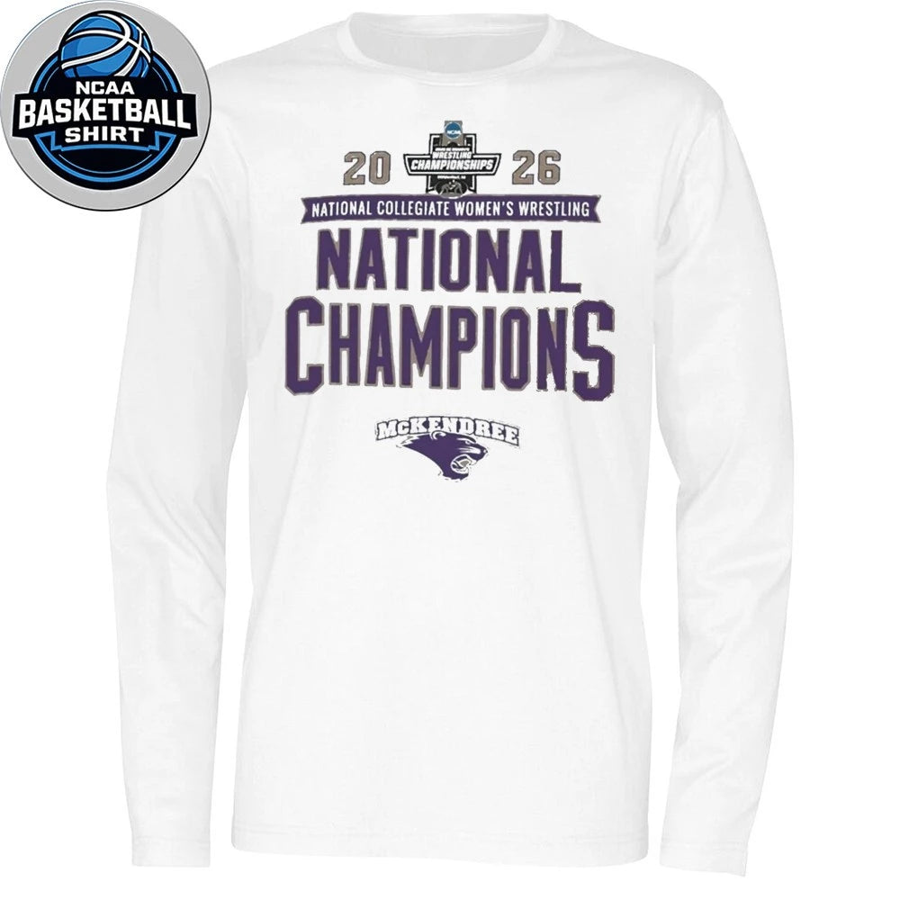 McKendree Bearcats 2026 NCAA Women’s Wrestling National Champions Logo Shirt