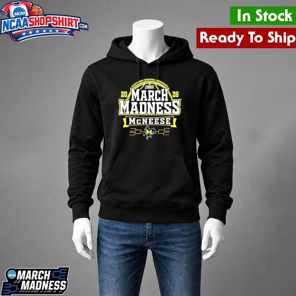 McNeese State Cowboys 2026 NCAA Men’s Basketball March Madness Bound Shirt