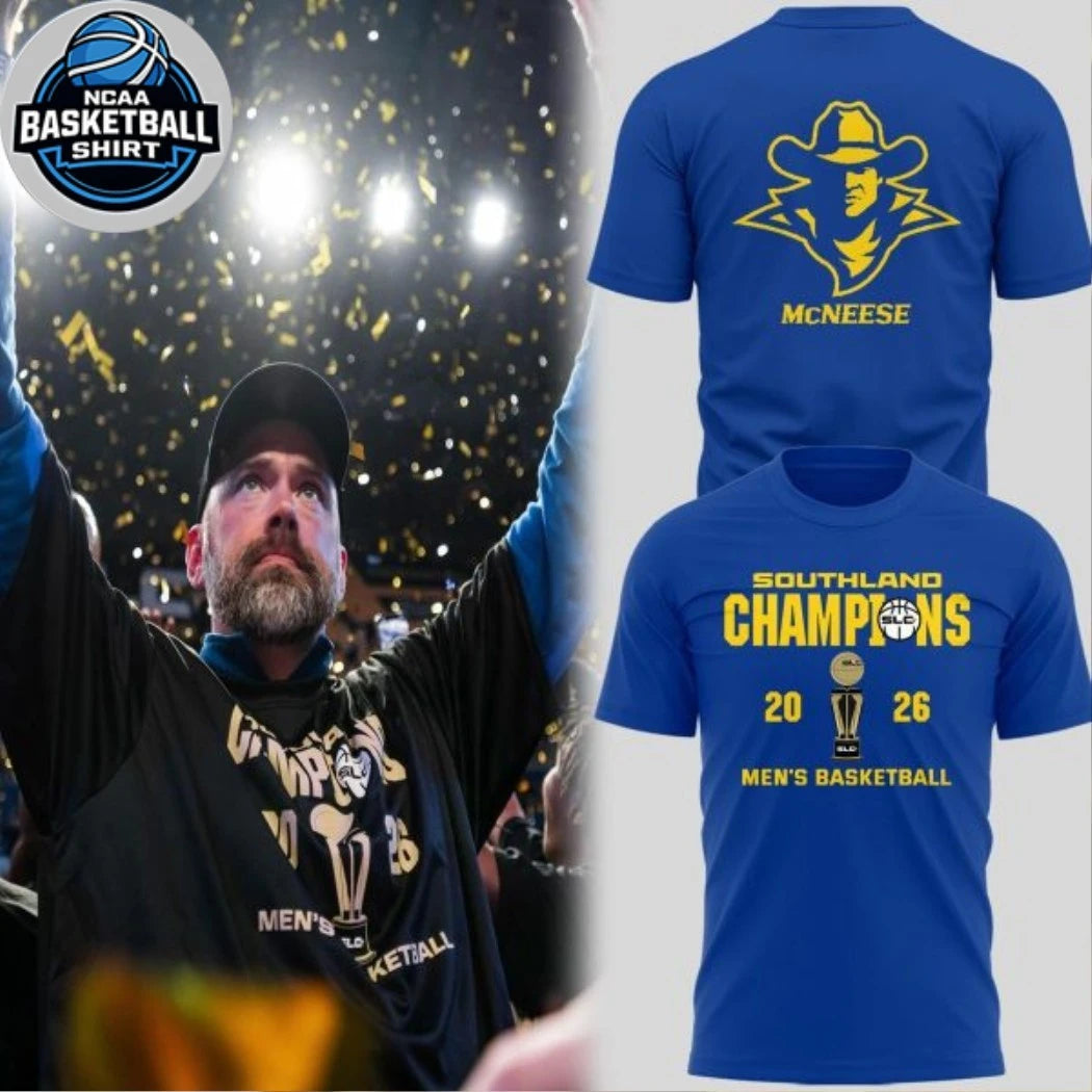 McNeese State Cowboys Southland Conference Champions 2026 Hoodie T-Shirt
