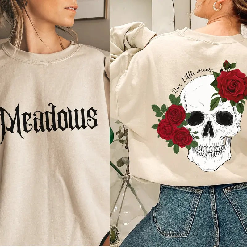 Meadows Run Little Mouse Sweatshirt, Zade Meadows Hoodie, Haunting Adeline Merch, Zade Adeline, Smut Unisex Soft Comfort...