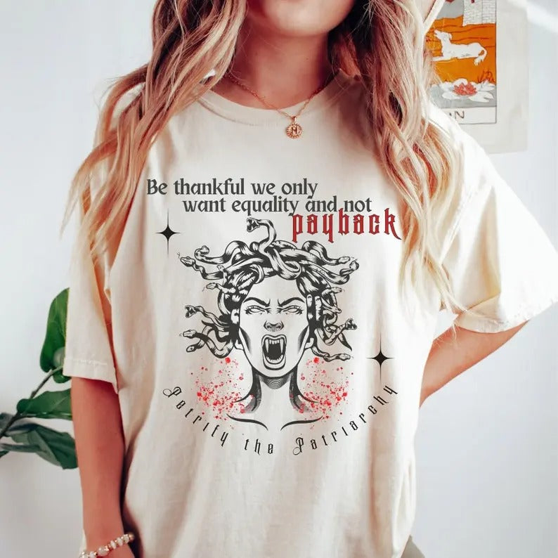 Medusa Shirt Snake Shirt Greek Mythology Medusa Renaissance Shirt Greek Goddess Greek Apparel Mythology Shirt Dark...