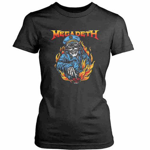 Megadeth Lamb Of God The Metal Tour Of The Year Splithead Womens T-Shirt Tee