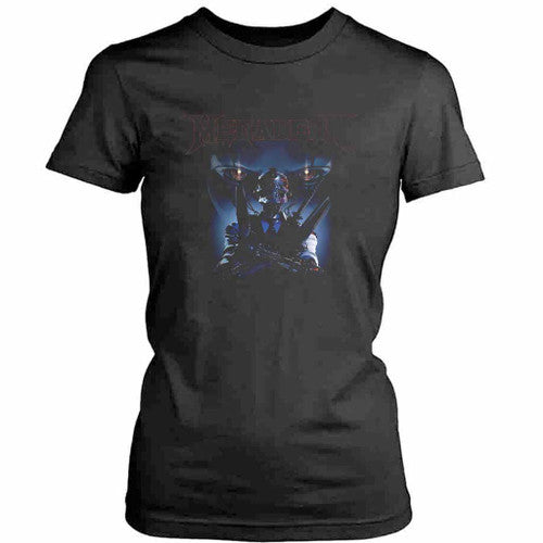 Megadeth Youthanasia North American Tour 1995 Womens T-Shirt Tee