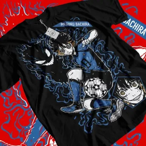 Meguru Bachira T-shirt Blue lock Kunigami,Rin Itoshi,Nagi Anime Manga All Size Hoodie, Sweatshirt | HypeCrazeTee.com