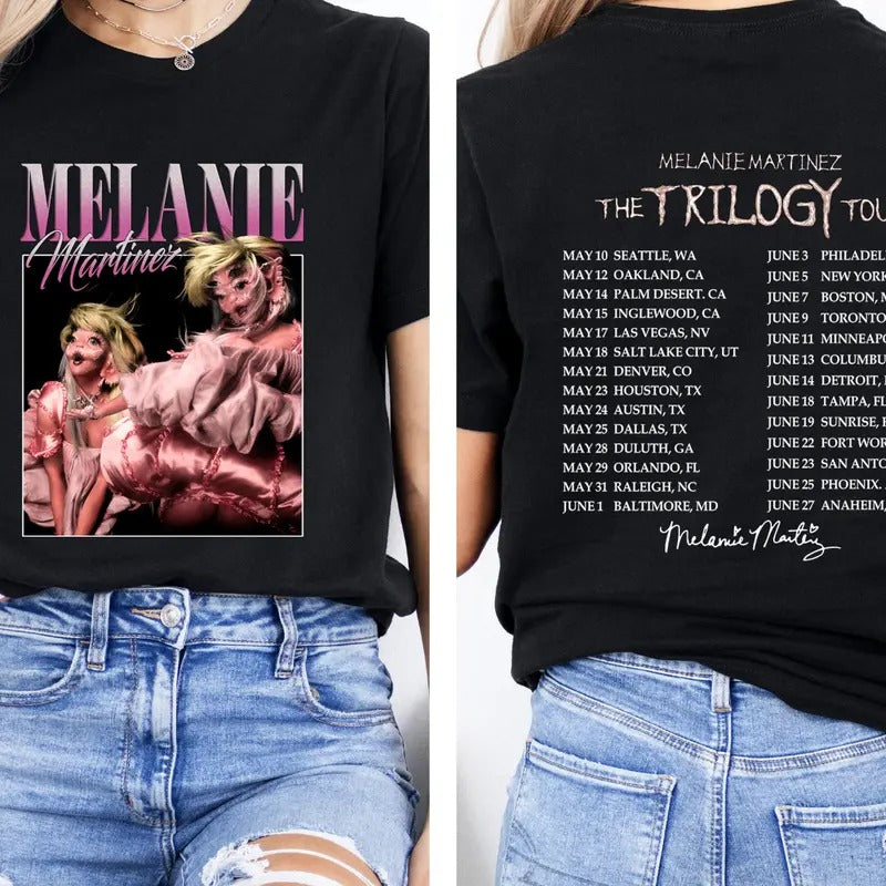 Melanie Martinez The Trilogy Tour 2024 T Shirt, Portals Album Shirt, Melanie Martinez Shirt, Melanie Merch, Melanie...