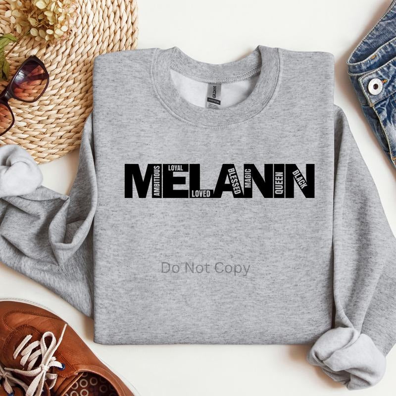 Melanin Screen Print Transfer ONLY- This is NOT a T-Shirt Hoodie, Sweatshirt | HypeCrazeTee.com