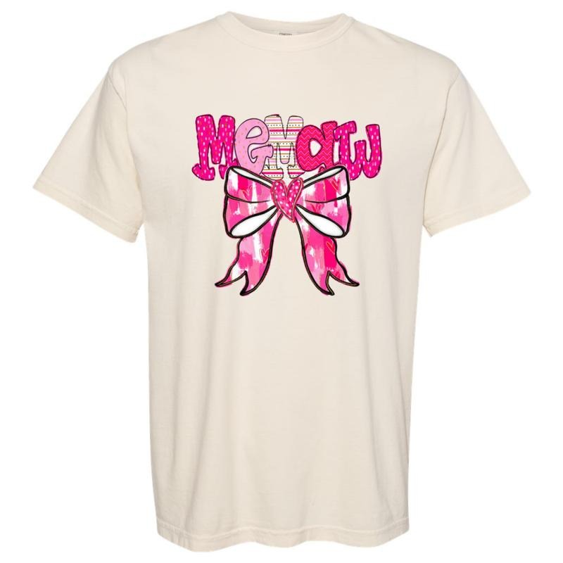 Memaw Valentine Coquette Comfort Colors T-Shirt Hoodie, Sweatshirt | HypeCrazeTee.com
