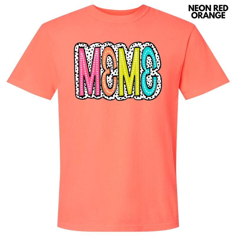 Meme Neon Spotted Comfort Colors T-Shirt 'NLB' Hoodie, Sweatshirt | HypeCrazeTee.com