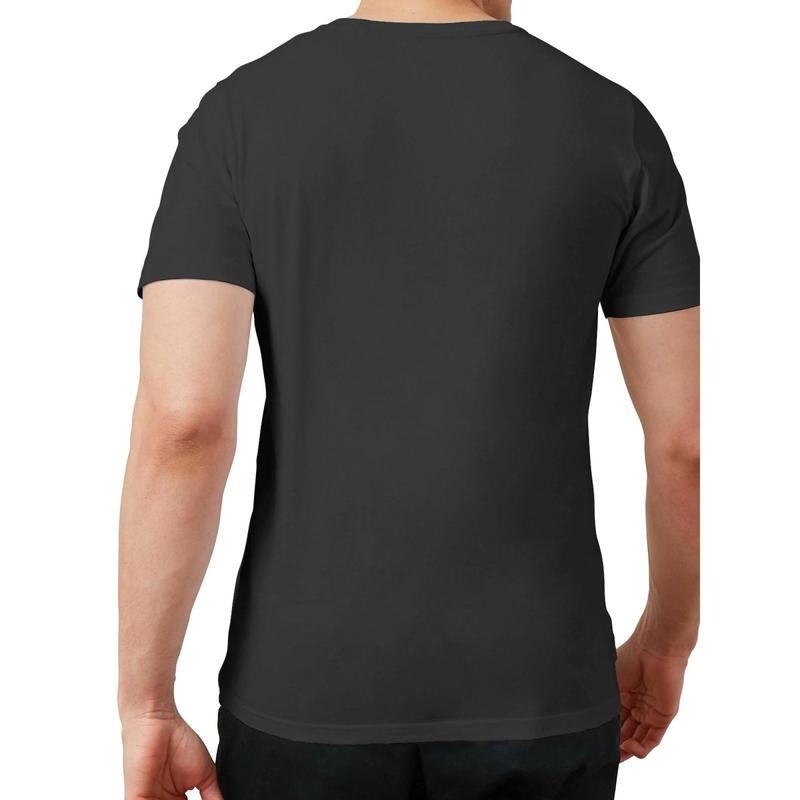Men'S Casual Beard Graphic T-Shirt, 100% Cotton Short Sleeve Crew Neck Tee, Regular Fit Printed Top for Leisure, Black...