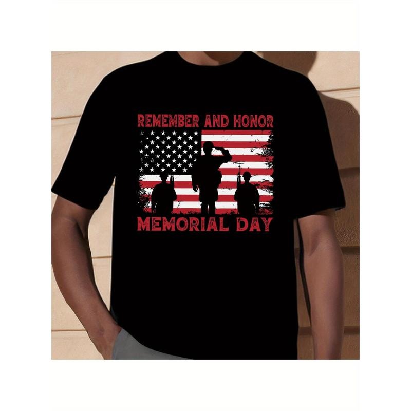 Men'S Memorial Day Cotton T-Shirt