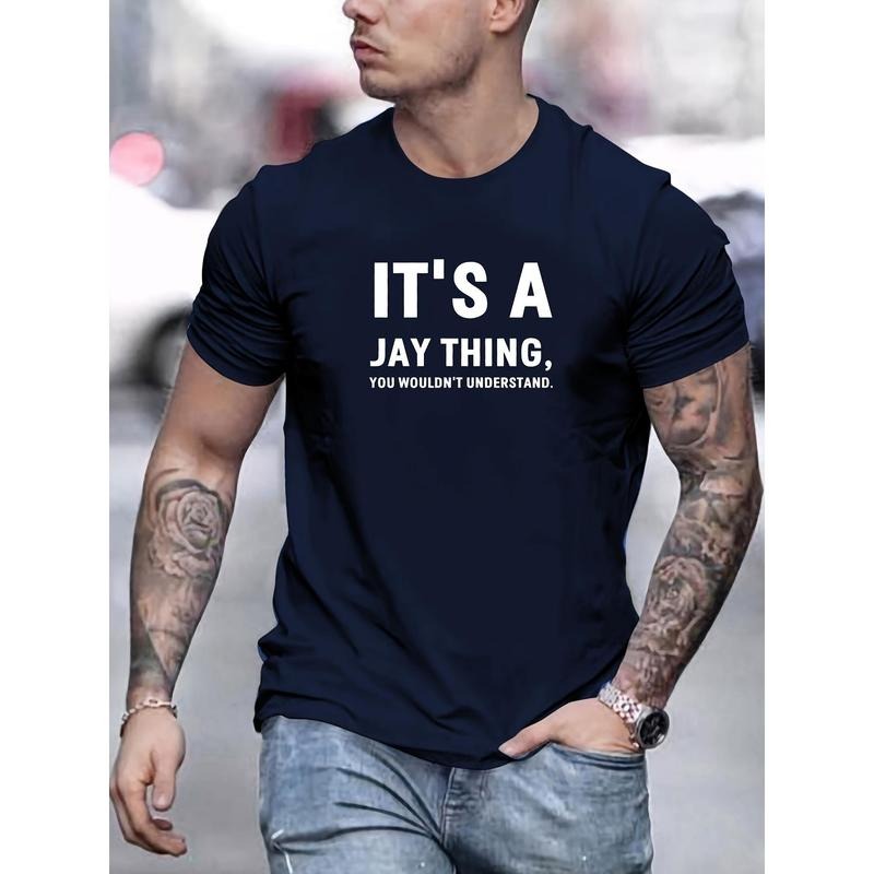 ''S JAY THING' Casual Cotton Crew Neck Summer Breathable & Soft Made USA T-Shirts, Hoodie, Sweatshirt