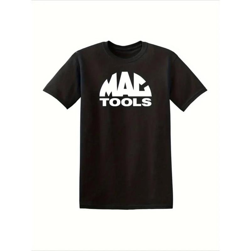 Men's Black Cotton T-Shirt - 100% Pure Cotton, Casual Fit with Geometric Print, Short Sleeves, Round Neck