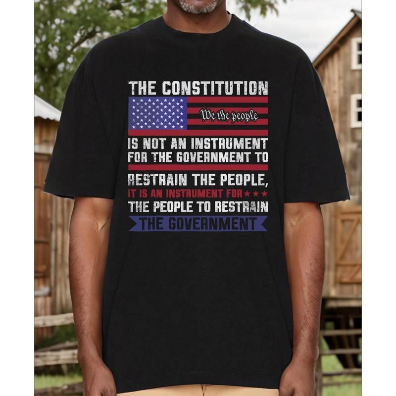 Men's Black Cotton T-Shirt