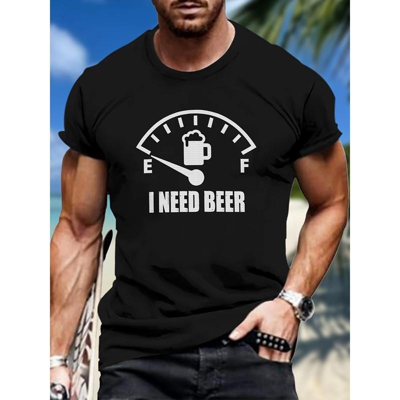 Men's Breathable 3D Print T-Shirt