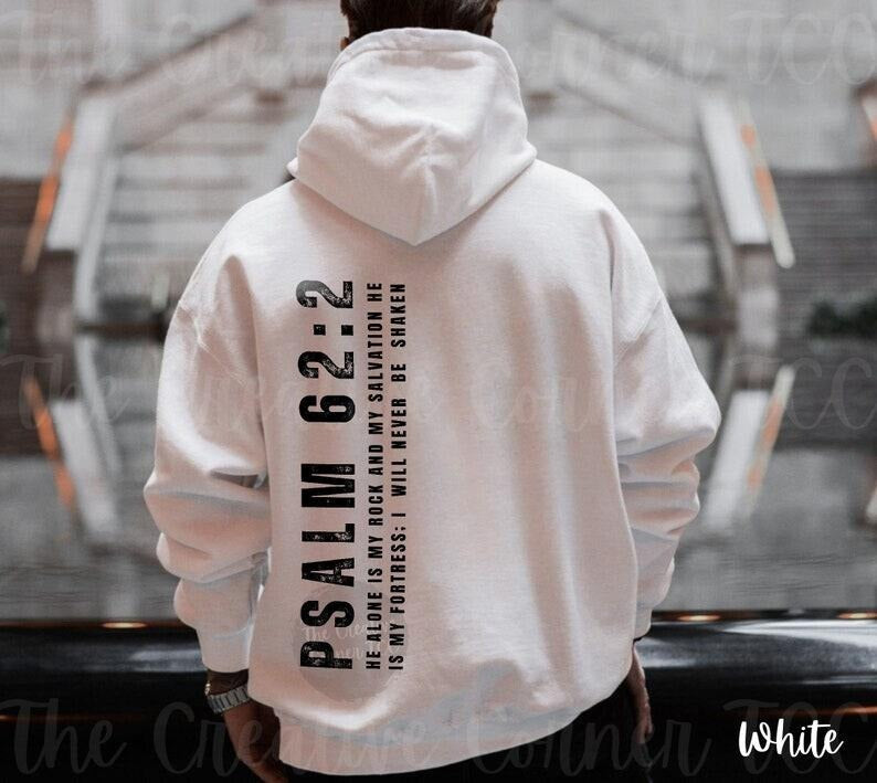 Men's Christian Hoodie Bible Verse Hoodie Jesus Hoodie Christian Shirt Christian Gifts Men Christian Sweatshirt Christian...