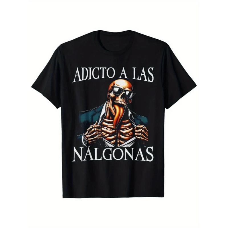 Men's Cotton Calacas Chidas Gym T-Shirt
